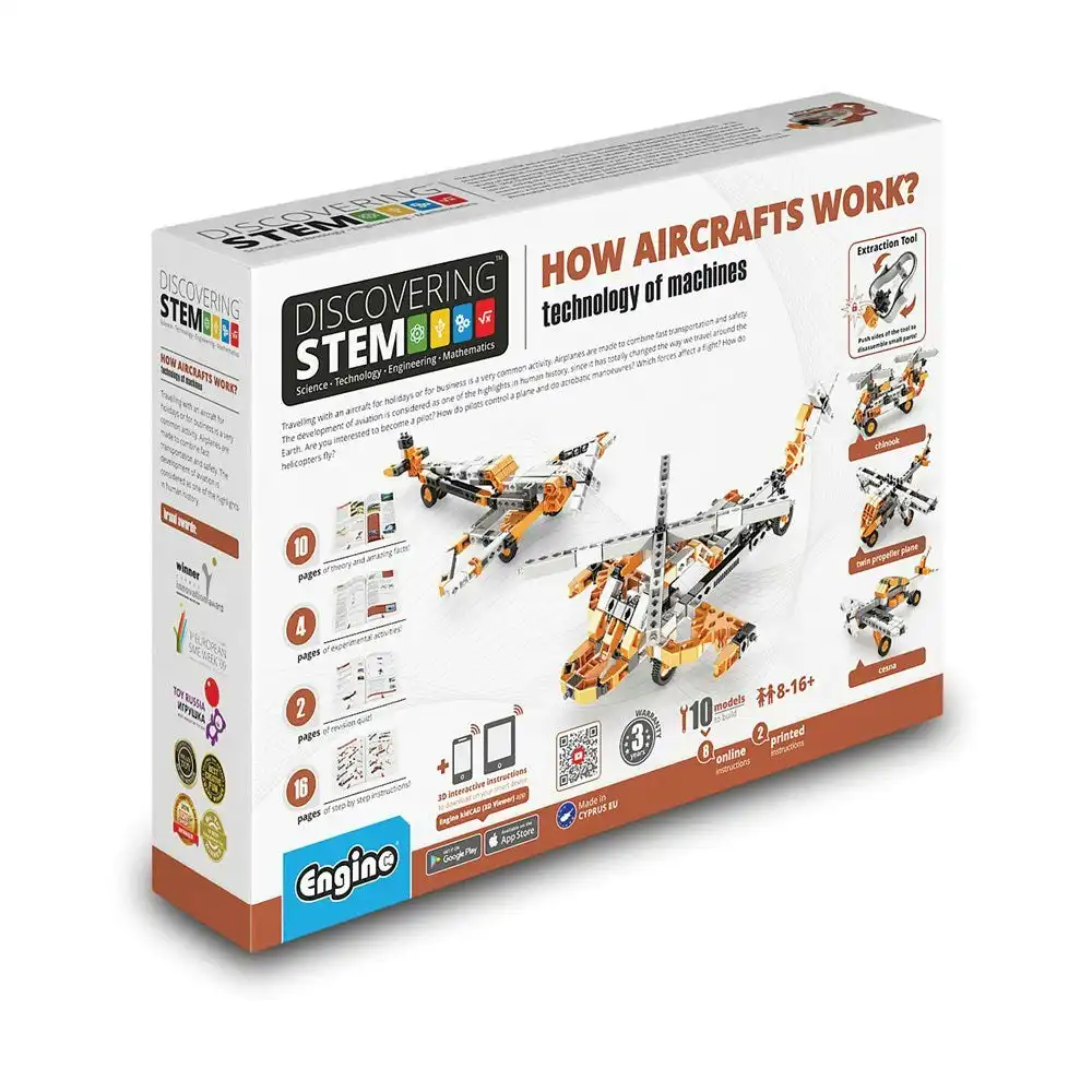 Engino - Discovering STEM - How Aircrafts Work - Technology of Machines