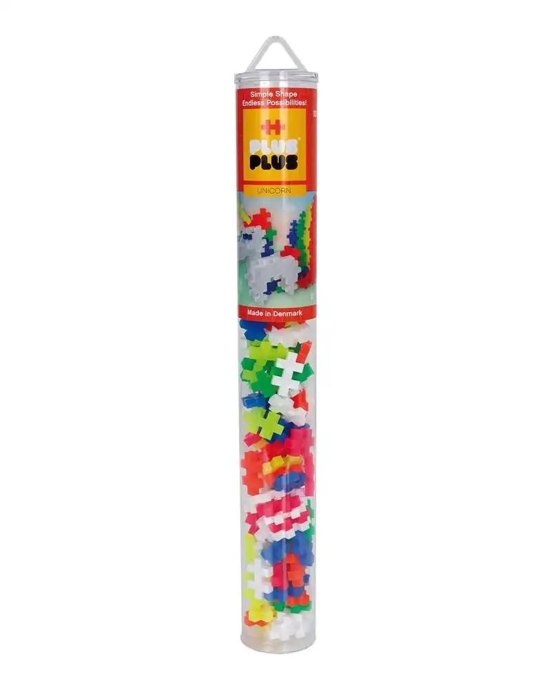 Plus-Plus - Unicorn - 100 pcs Tube