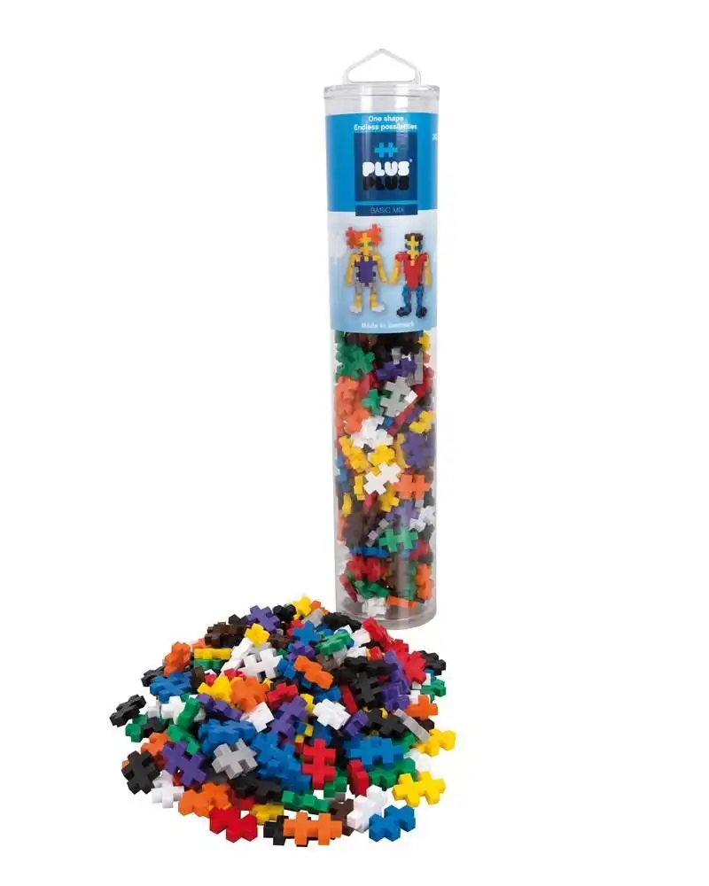 Plus-Plus - Basic mix - 240 pcs Tube