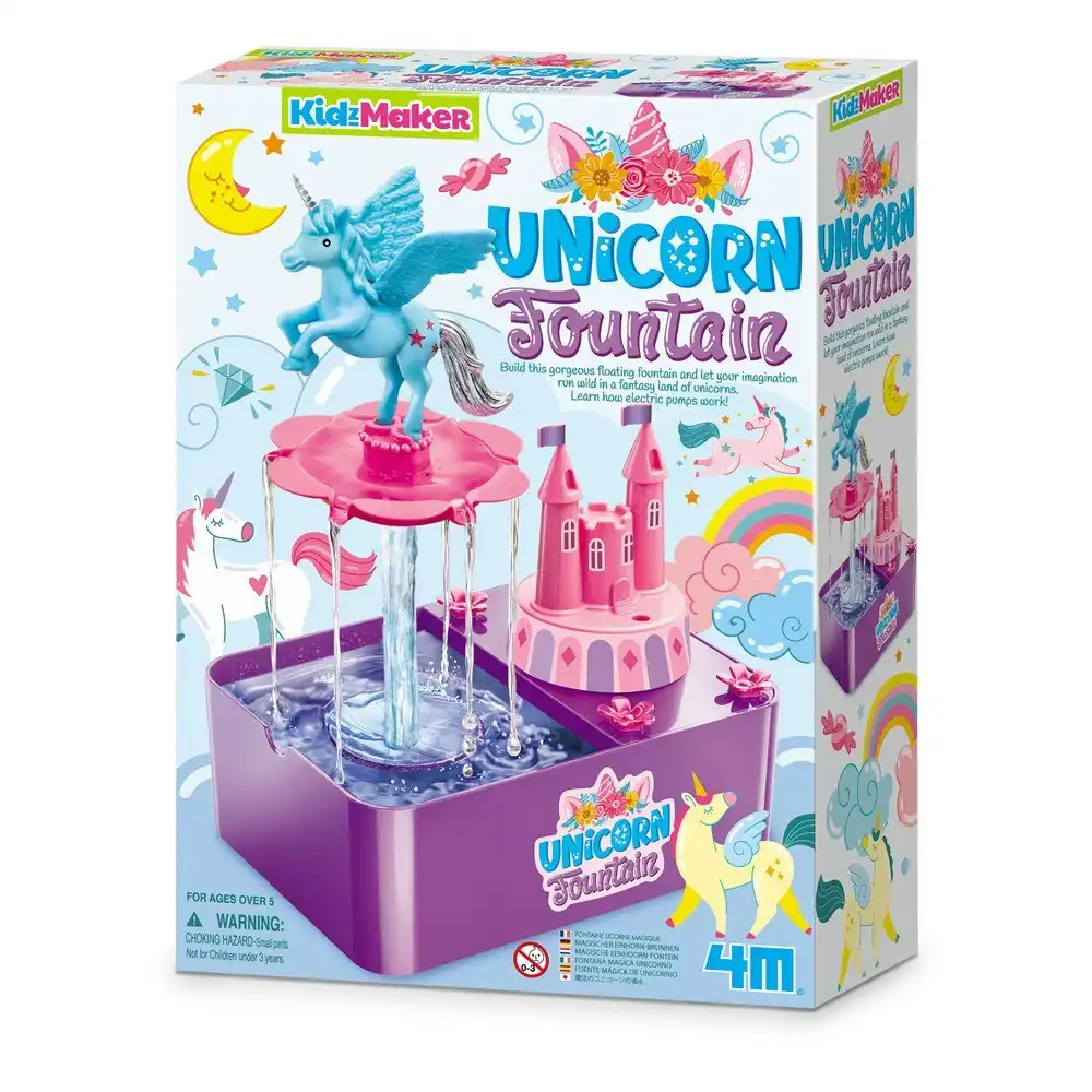 4M - KidzMaker - Unicorn Fountain