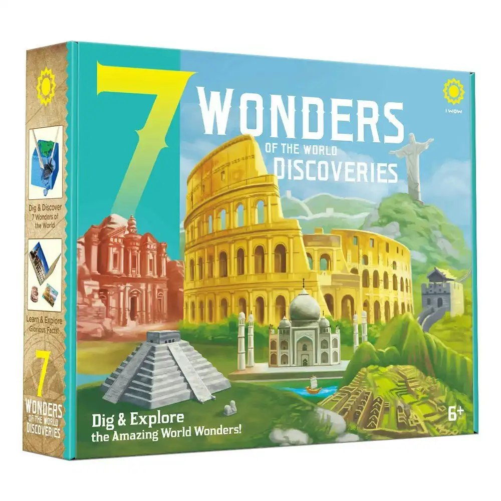 Johnco - Dig Kit - 7 Wonders Of The World Discoveries