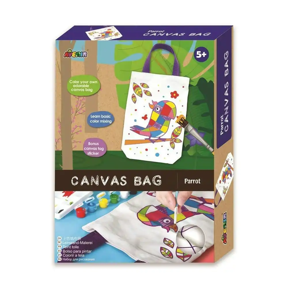 Avenir - Canvas Bag - Parrot