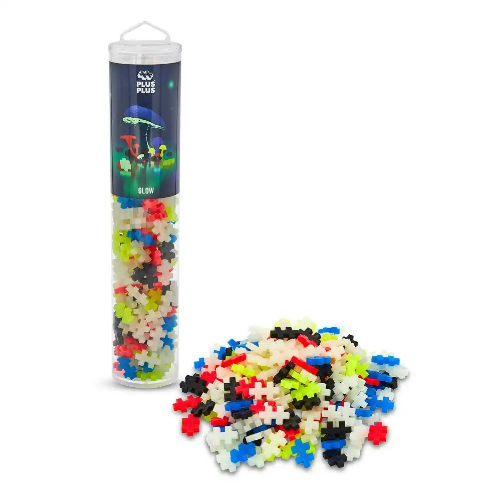 Plus-Plus - Glow in the Dark Mix - 240pcs