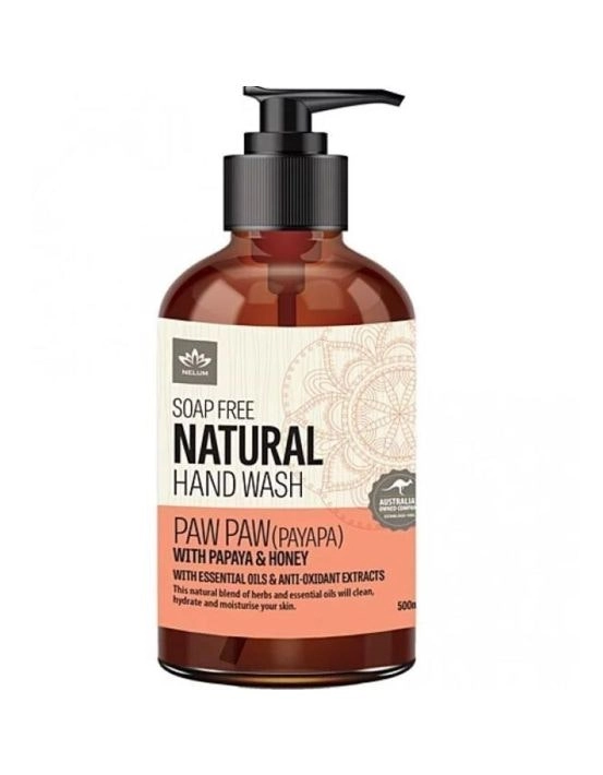 Nelum Hand Wash Paw Paw with Papain Extract & Honey 500 mL