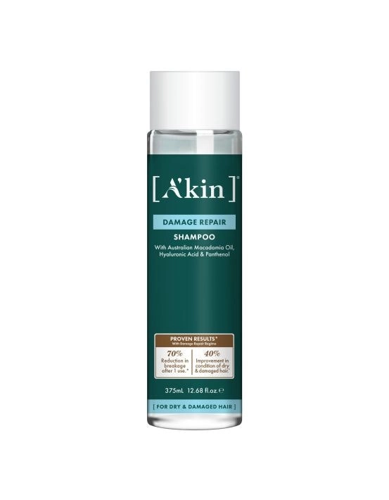 A'kin Damage Repair Shampoo 375ml