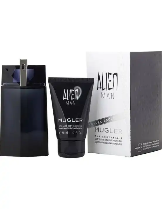 Thierry Mugler Alien Man Eau De Toilette 100ml 2 Piece Gift Set