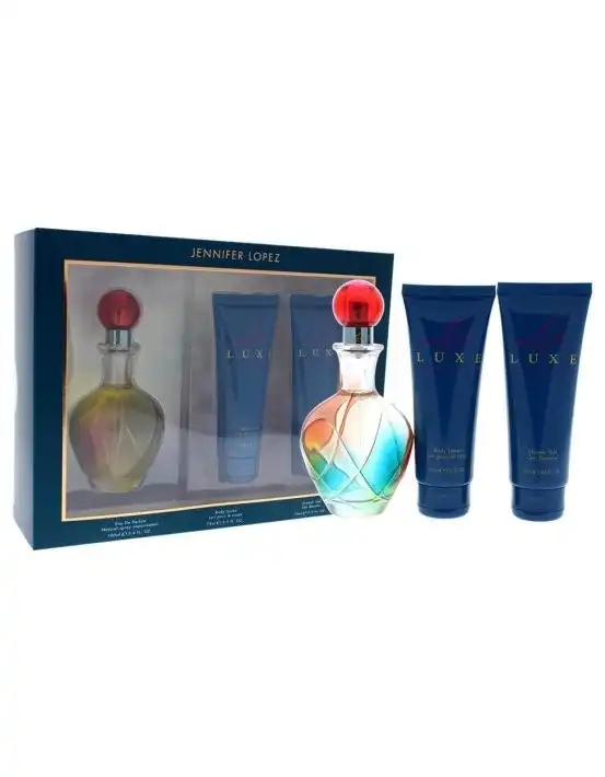 Jennifer Lopez J.Lo Live Luxe Eau De Parfum 100ml 3 Piece Gift Set