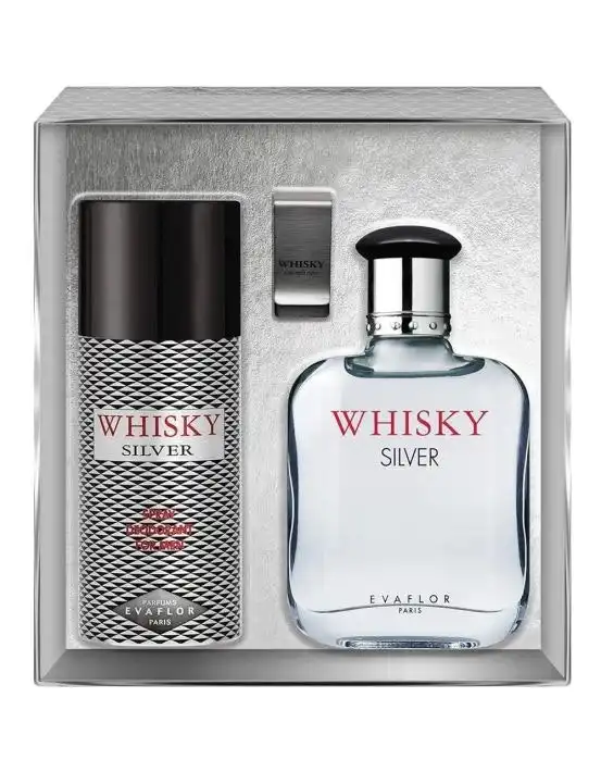 Whisky Silver 3 Piece Fragrance Gift Set