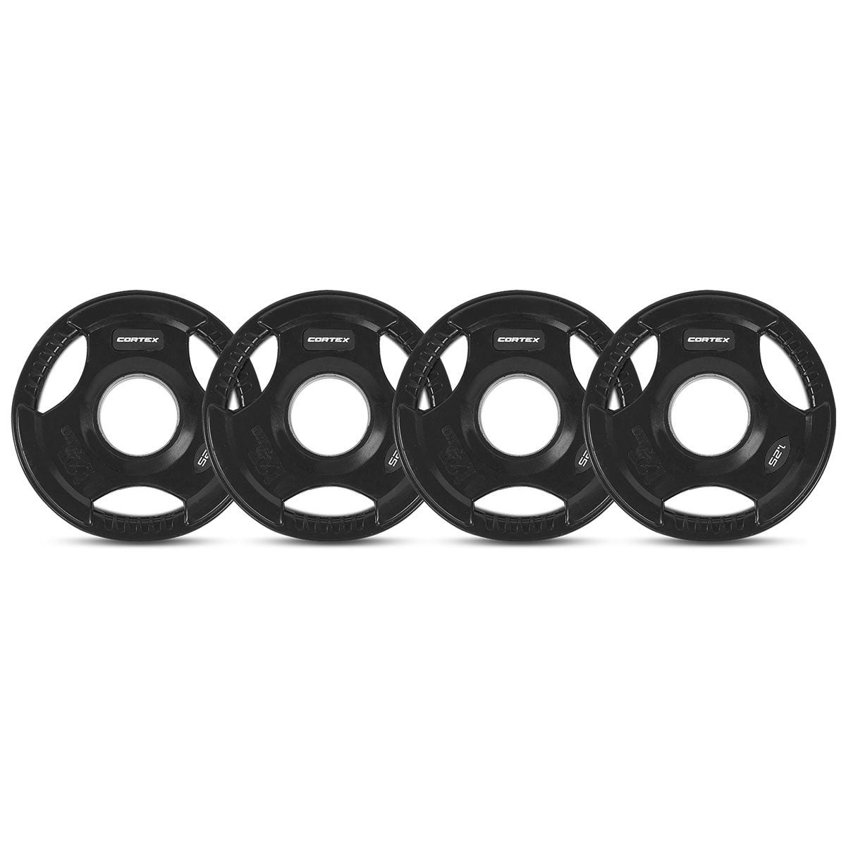 Cortex 1.25kg Tri-Grip 50mm Olympic Plates (Set of 4)