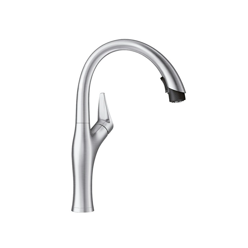 Blanco Artona-S High Arch Pull Down Mixer Brushed Chrome ARTONASBR 525098