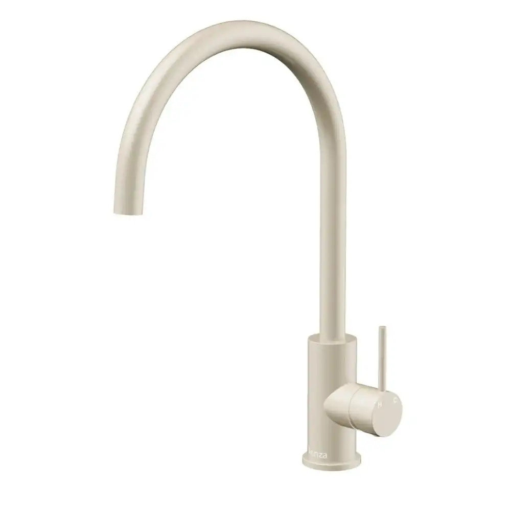 Fienza Kaya Sink Mixer Warm White Gloss 228105W