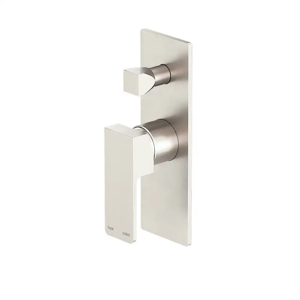 Nero Celia Shower Mixer With Diverter Brushed Nickel NR301509ABN