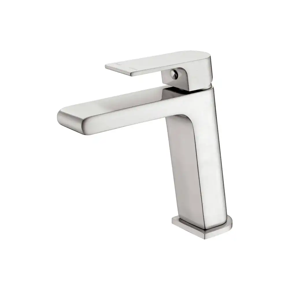 Nero Bianca Basin Mixer Brushed Nickel NR321501BN