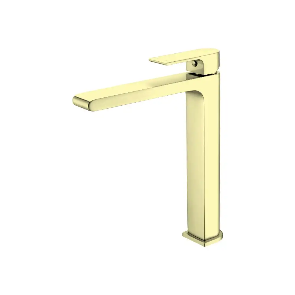 Nero Bianca Tall Basin Mixer Brushed Gold NR321501ABG