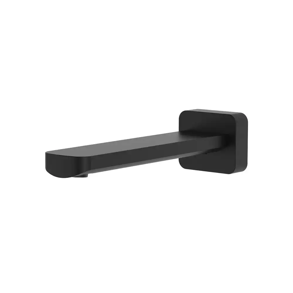 Fienza Tono Wall Basin/Bath 180mm Outlet Matte Black 233115B