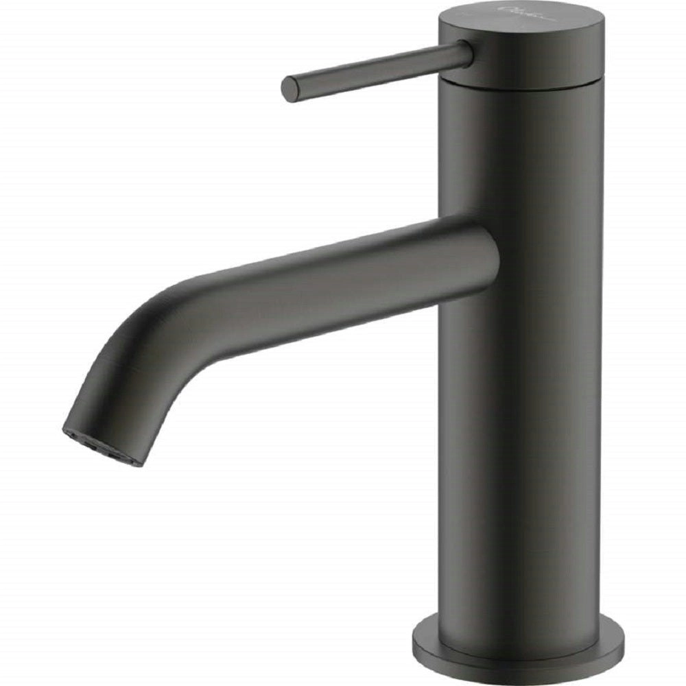 Oliveri Venice Basin Mixer Curved Gun Metal VE103505GM