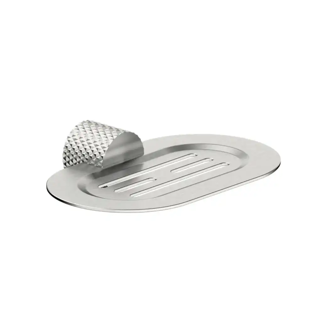 Nero Opal Soap Dish Holder Brushed Nickel NR2581BN