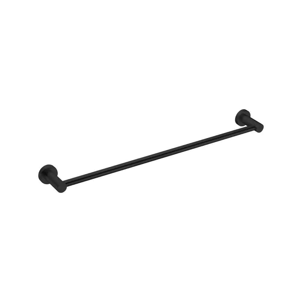 Nero Mecca Single Towel Rail 600mm Matte Black NR1924MB