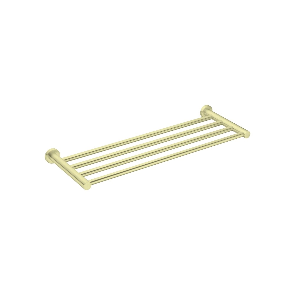 Nero Mecca Towel Rack Brushed Gold NR1989BG