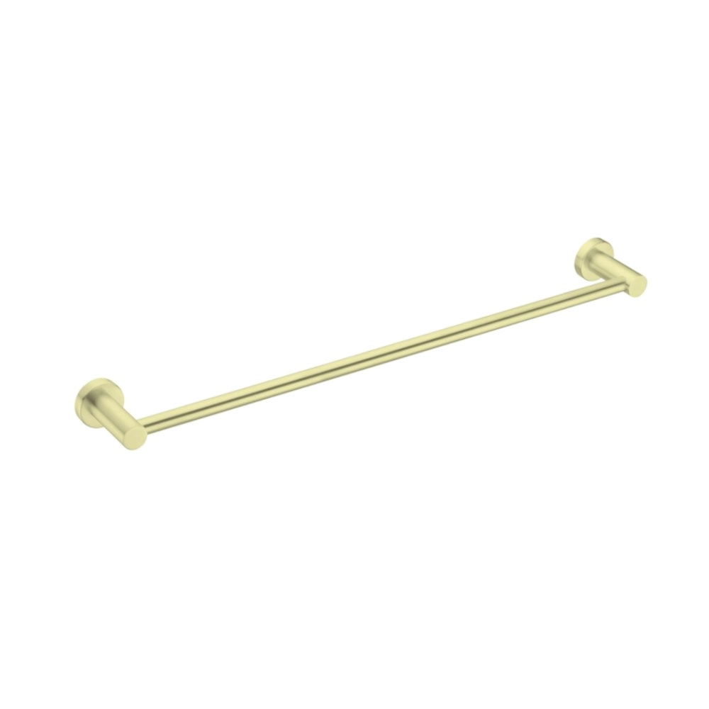 Nero Mecca Single Towel Rail 800mm Brushed Gold NR1930BG