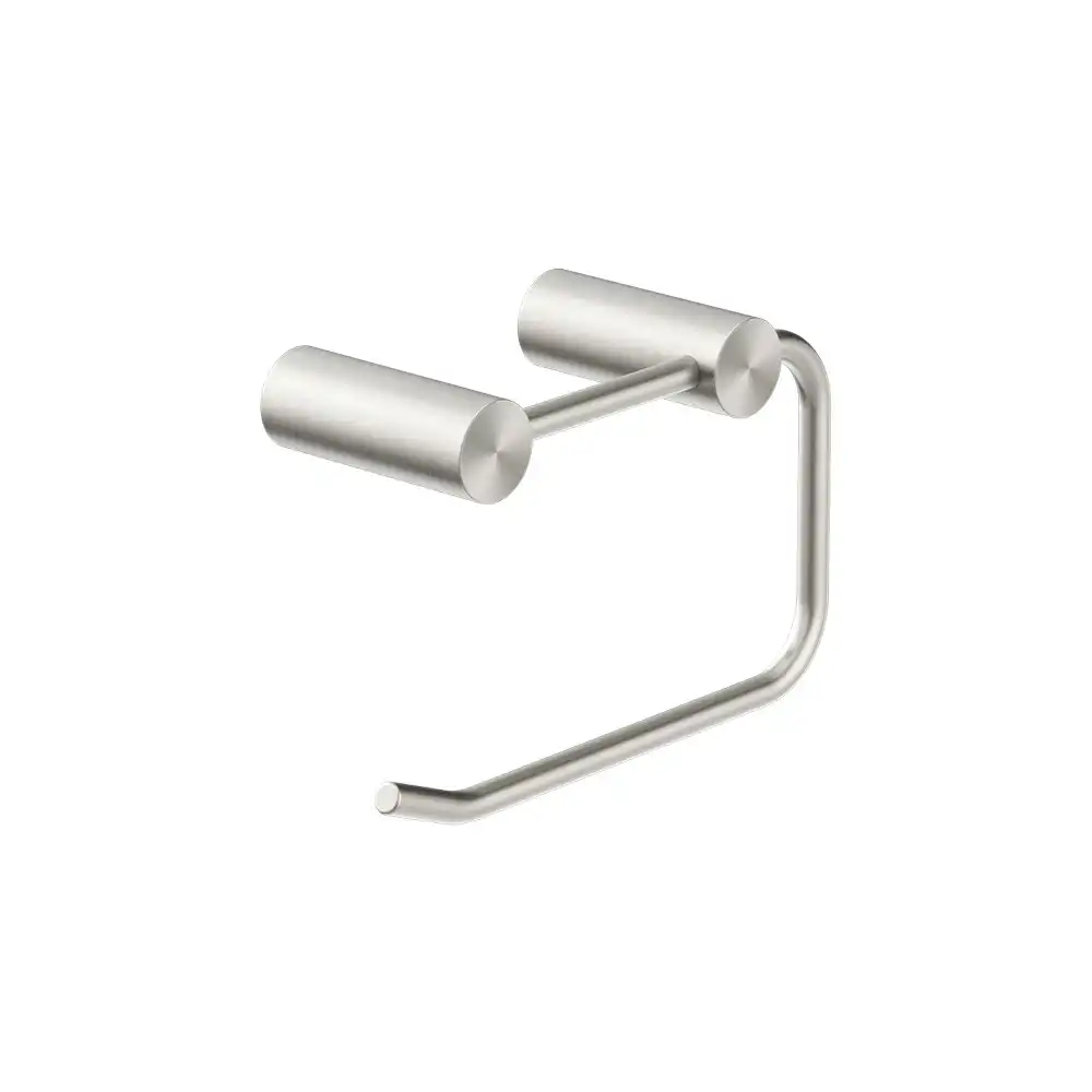 Nero New Mecca Toilet Roll Holder Brushed Nickel NR2386BN