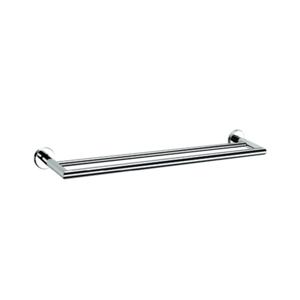 Nero Dolce 900mm Double Towel Rail Chrome NR3630dlCH