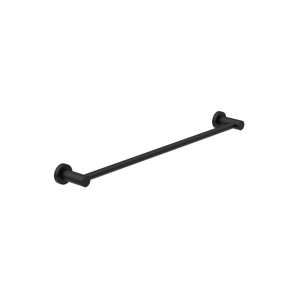 Nero Dolce Single Towel Rail 600mm Matte Black NR2024MB