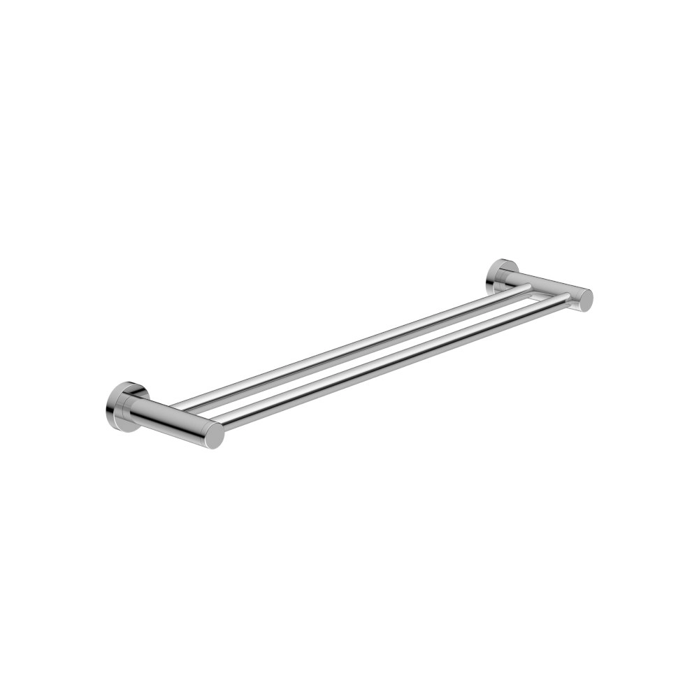 Nero Dolce Double Towel Rail 600mm Chrome NR2024DCH