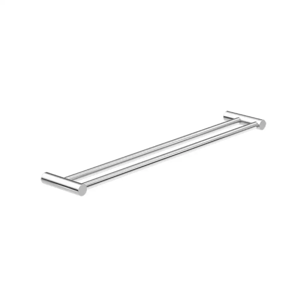 Nero New Mecca Double Towel Rail 600mm Chrome NR2324DCH