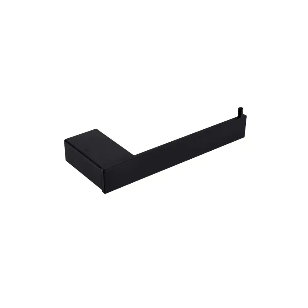 Nero Celia Toilet Roll Holder Matte Black NR4686MB