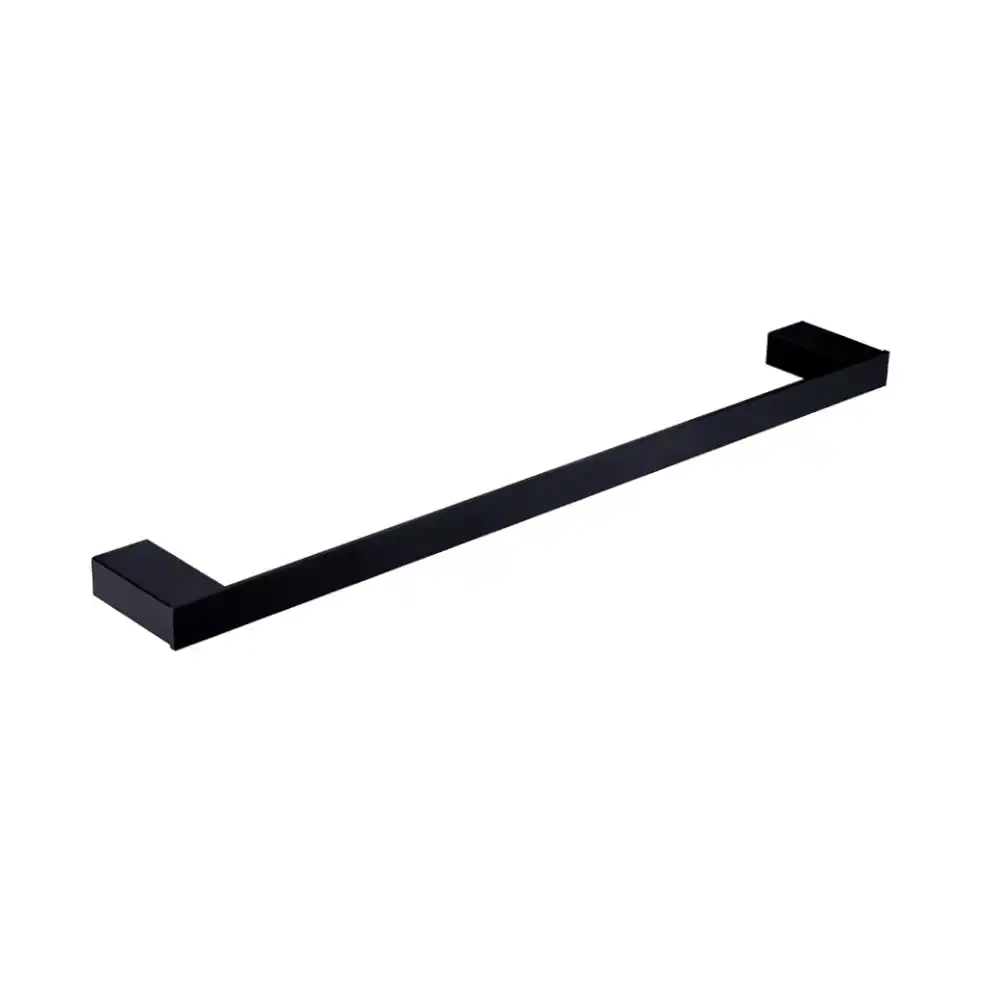 Nero Celia 800mm Single Towel Rail Matte Black NR4630MB