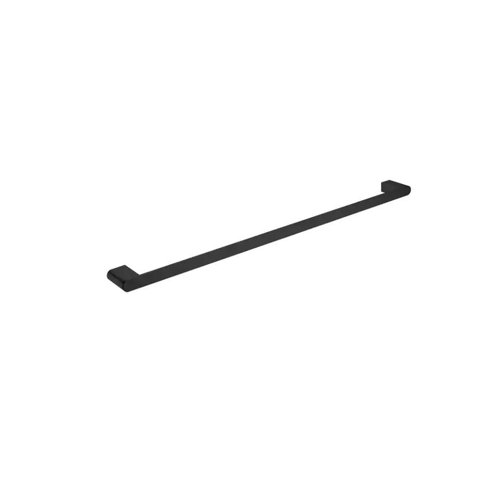 Nero Bianca Single Towel Rail 800mm Matte Black NR9030MB