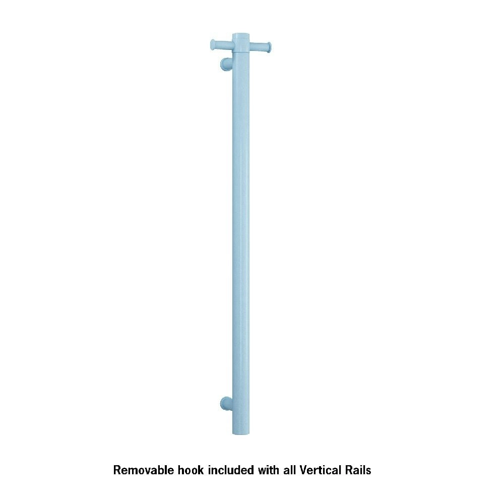 Thermogroup Straight Round Vertical Bar 900x142x100mm (Heated) Pastel Horizon Blue VS900HBL