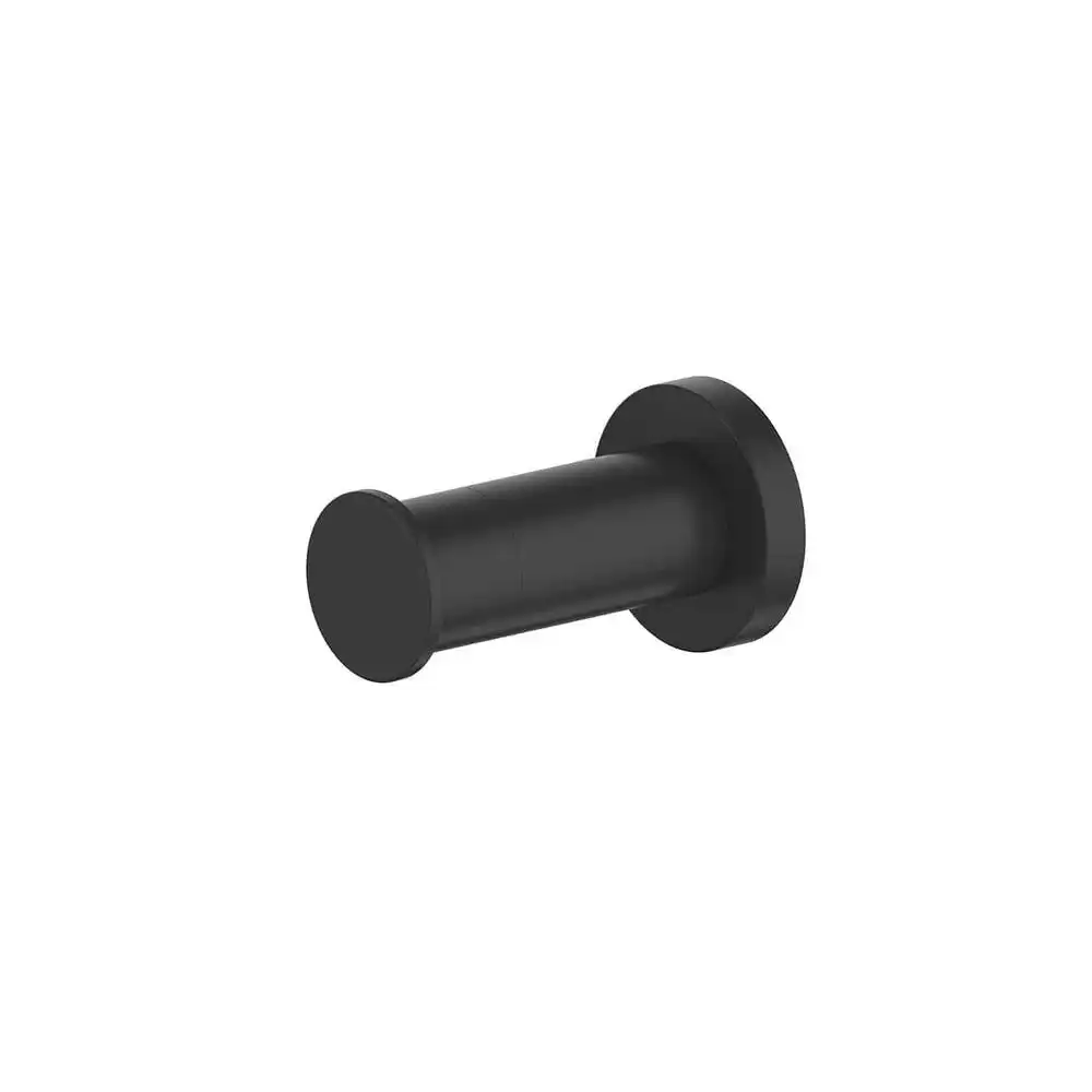 Greens Gisele Robe Hook Matte Black 184097