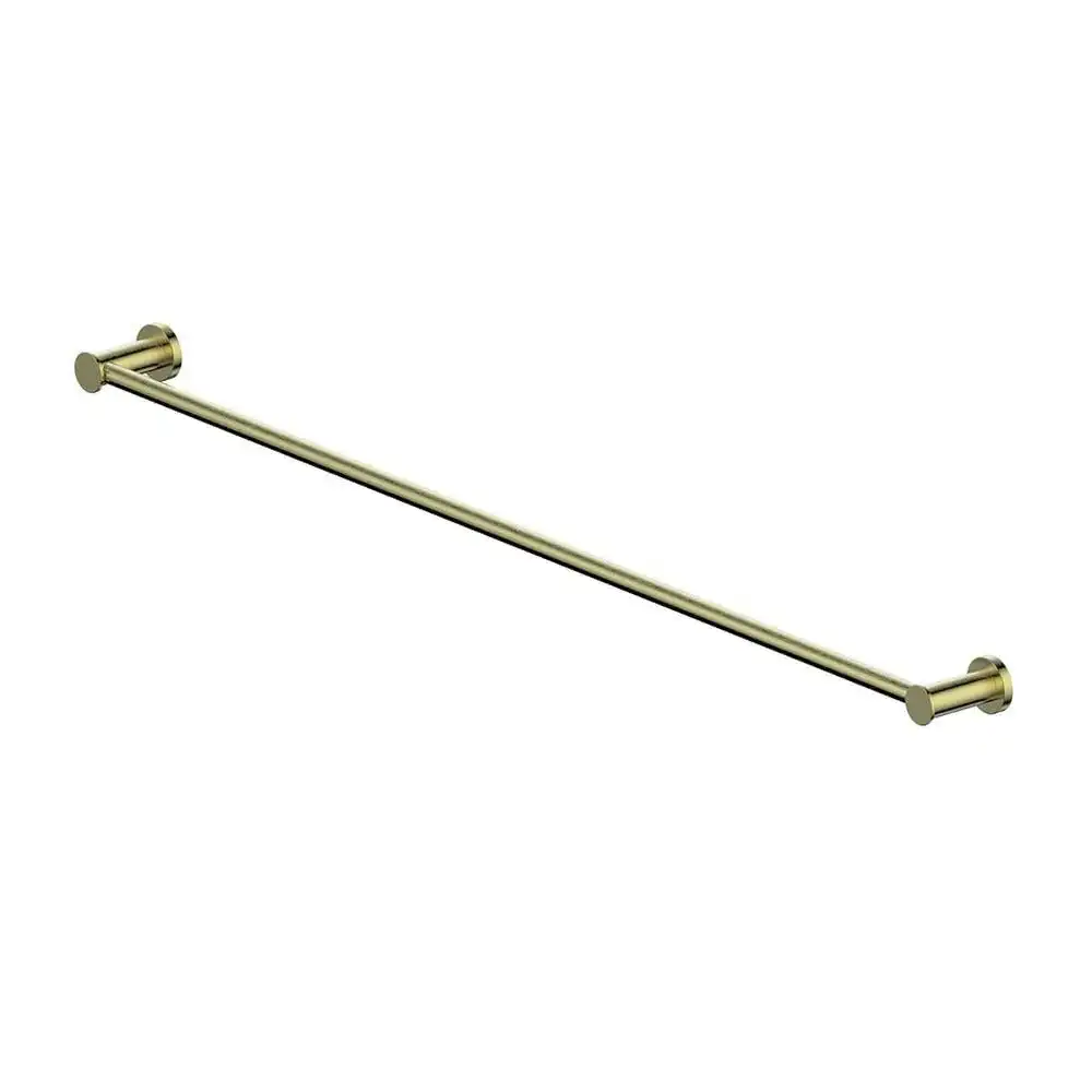 Greens Gisele Single Towel Rail 760mm Brushed Brass 184136