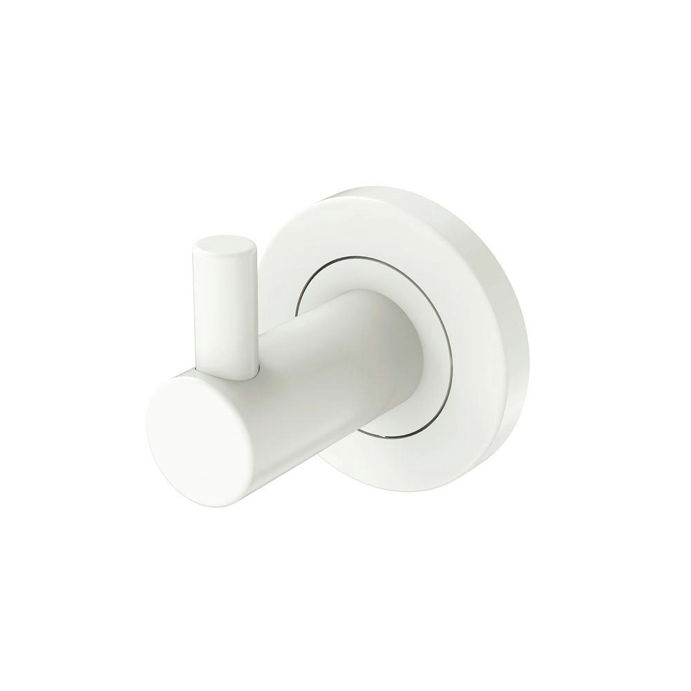 Fienza Kaya Robe Hook Matte White 82804MW