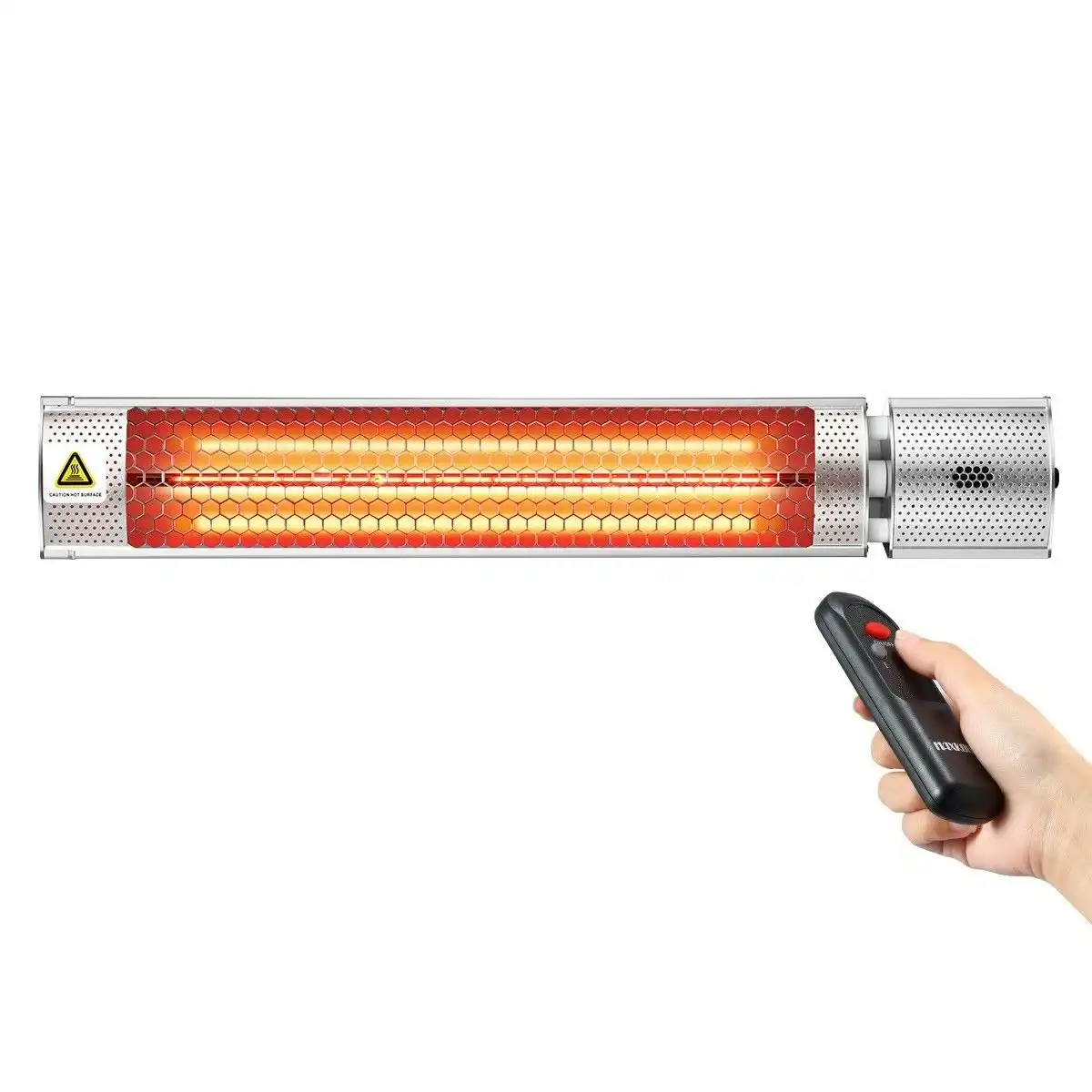 Maxkon  2000W Electric Outdoor Halogen Infrared Patio Heater Radiant Heater