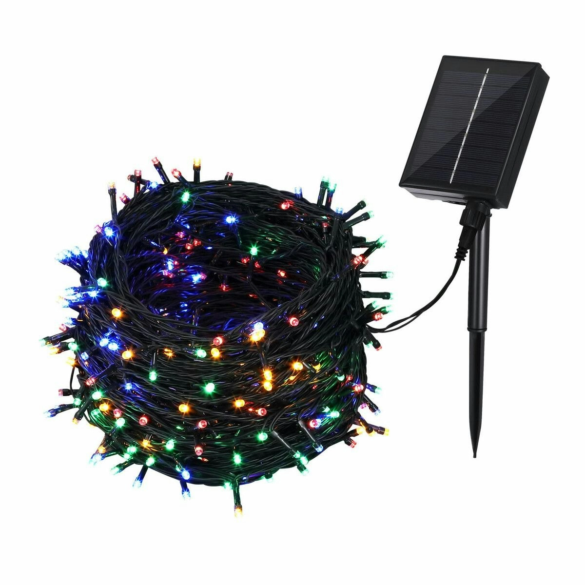 Ausway Solar Fairy String Light LED Xmas Falling Twinkle Tree Decoration Christmas Garden Bedroom Waterproof Outdoor Indoor