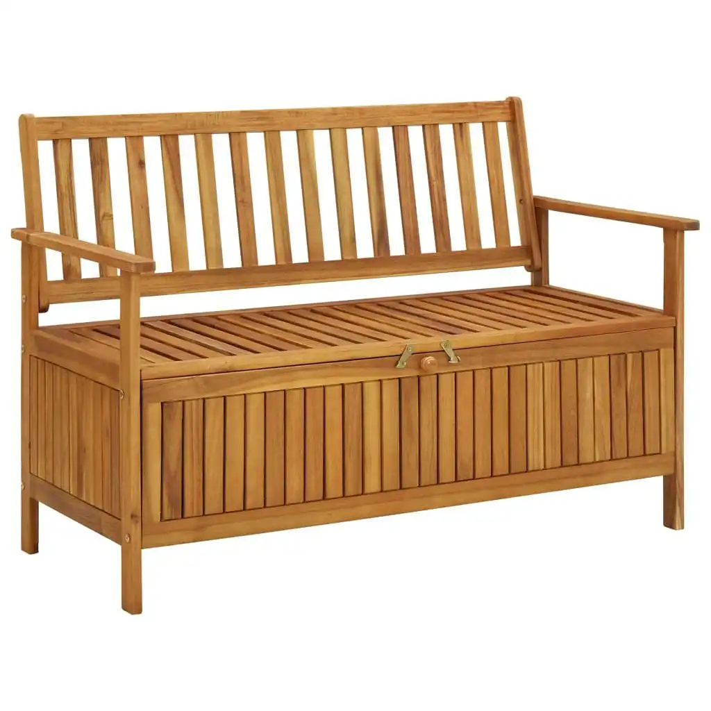 Garden Storage Bench 120 cm Solid Acacia Wood 310279