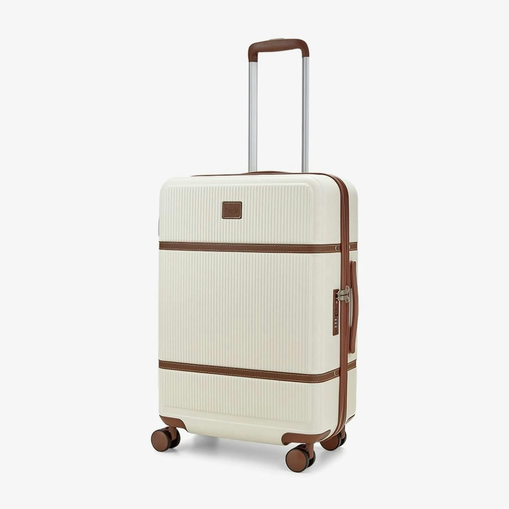 Rock Chelsea 63cm Medium Hardsided Luggage - Cream