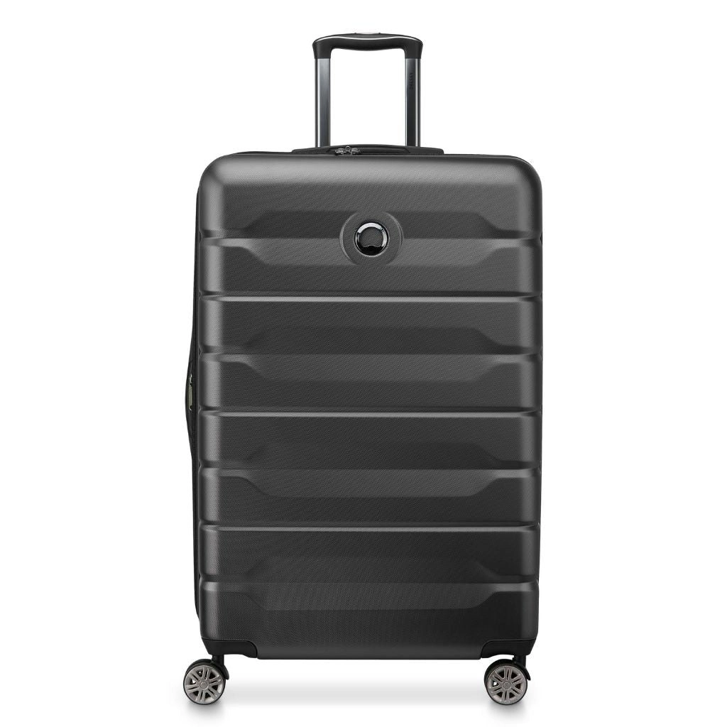 DELSEY Air Armour 78cm Expandable Large Luggage - Black