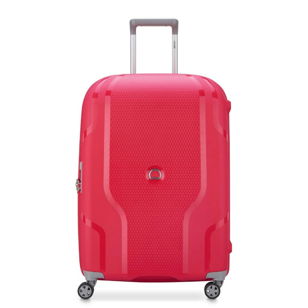 DELSEY Clavel MR 71cm Medium Hardsided Spinner Luggage - Magenta