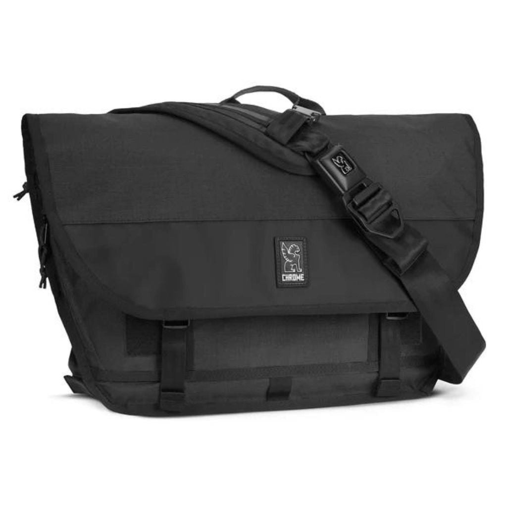 chrome Buran lll Messenger Shoulder Bag - Black