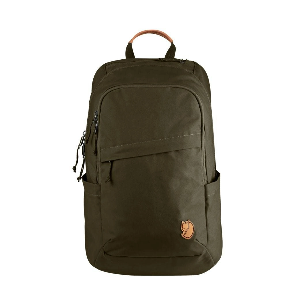 Fjallraven 15" Raven 20L Backpack - Dark Olive