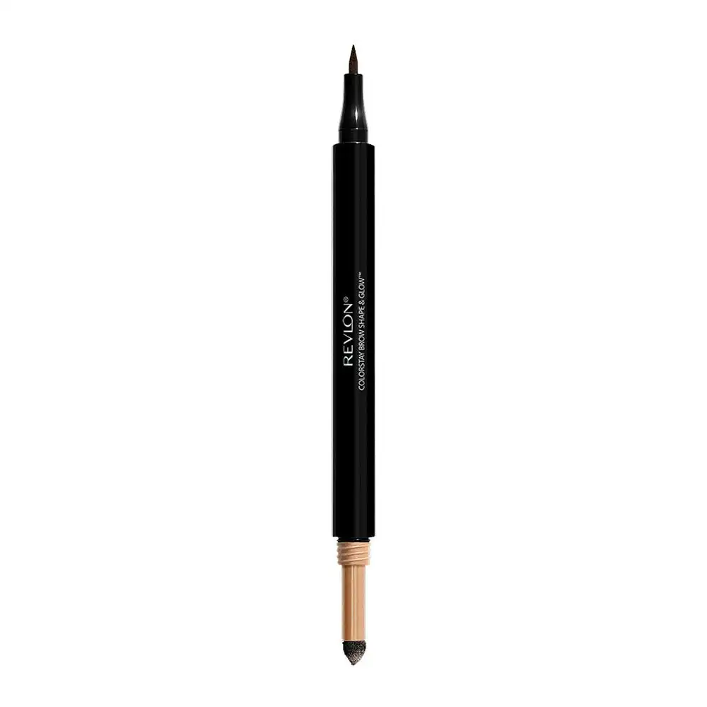 Revlon Colorstay Brow Shape & Glow Brow Marker 0.6ml & Highlighter 0.23g 285 Grey Brown