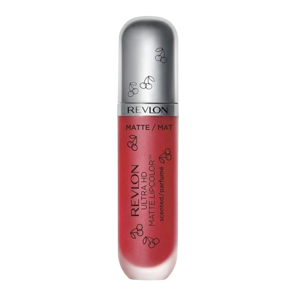 Revlon Ultra Hd Matte Cherry Reds Lipcolor 5.9ml 515 Cherries At Midnight