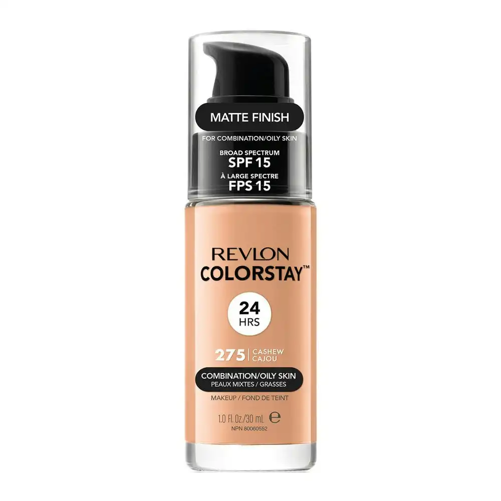 Revlon Colorstay Makeup Combination/ Oily Skin 30ml 275 Cashew