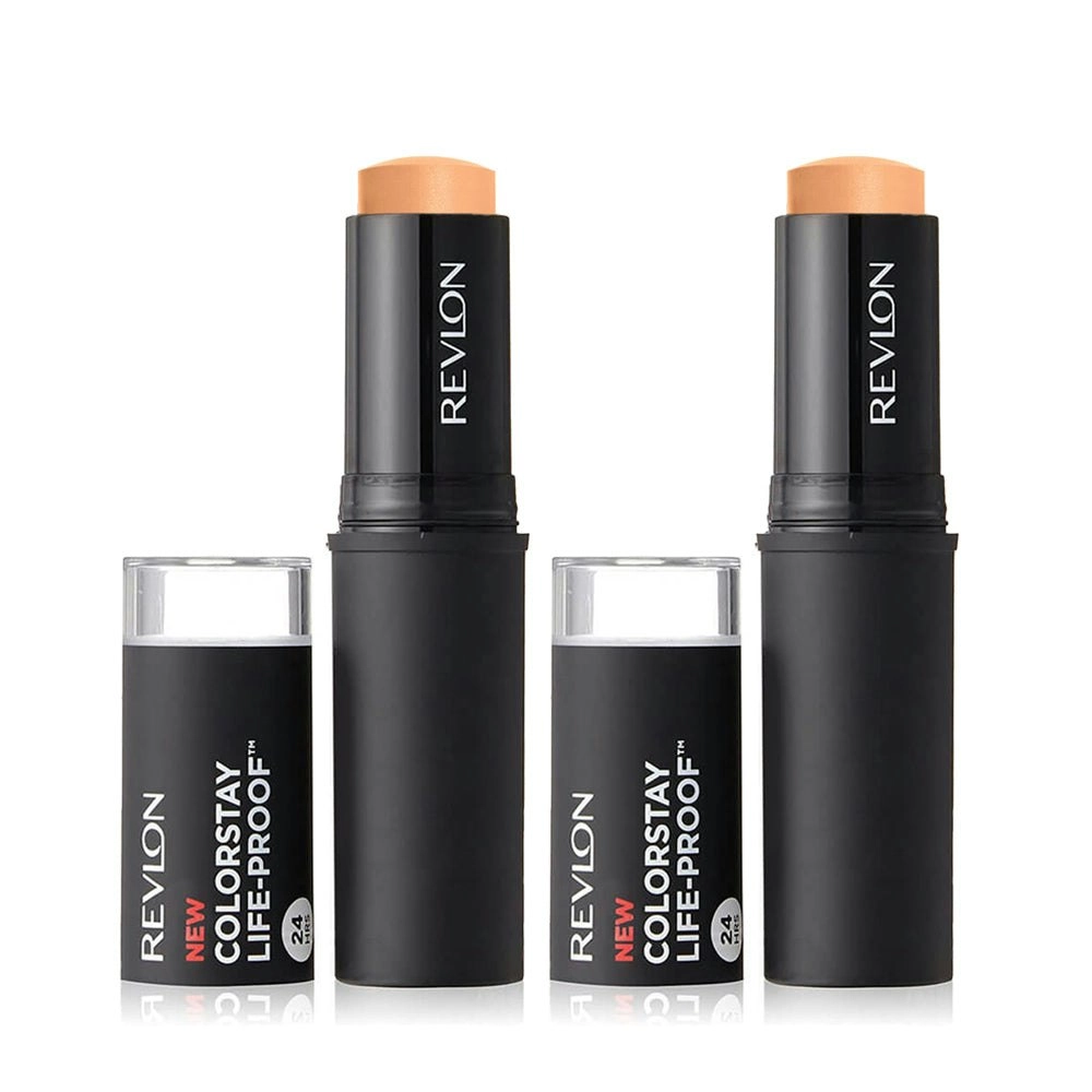 Revlon Colorstay Life-proof Matte Foundation Stick 10g 370 Toast - 2 Pack