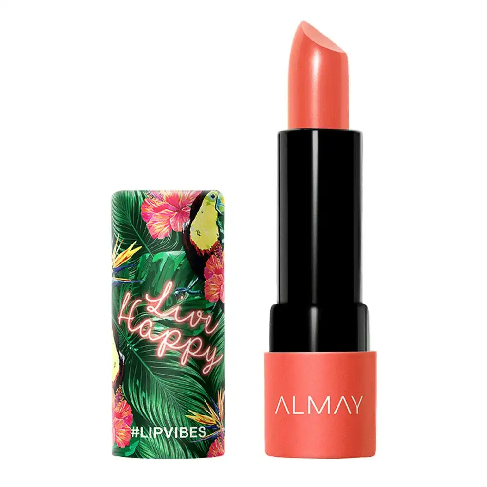 Almay Lip Vibes Cream Lipstick 4g 220 Live Happy