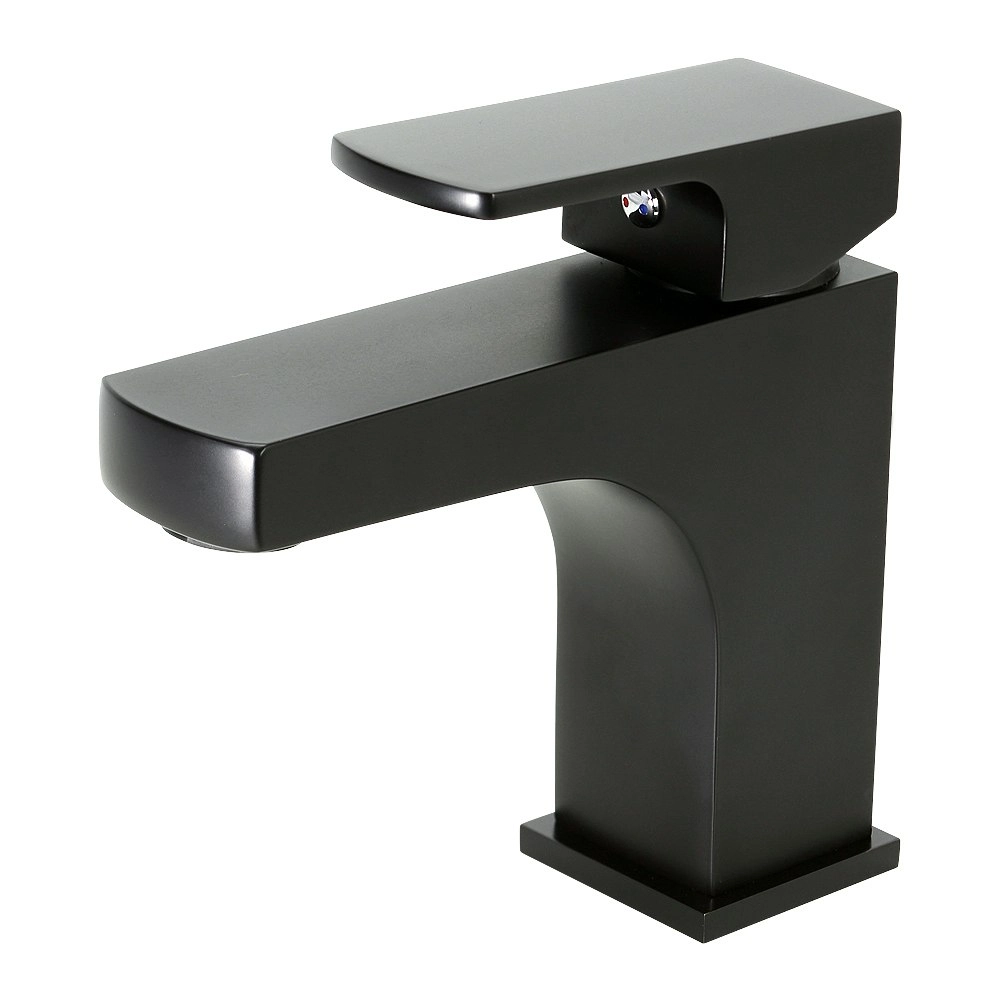 Aguzzo Terrus Single Lever Basin Mixer Tap - Matte Black